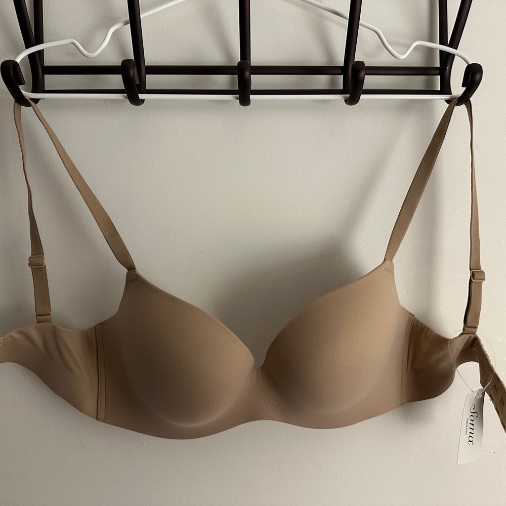 SOMA 32D NWT Enbliss Lifting Demi Soft Tan